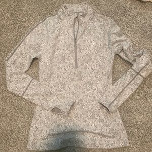 Gymshark grey half zip